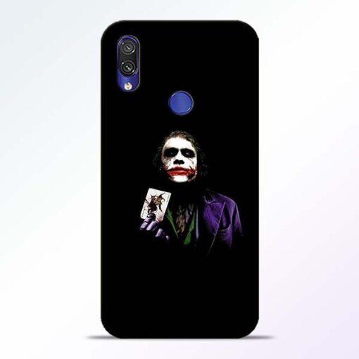 Joker Card Redmi Note 7 Pro Mobile Cover