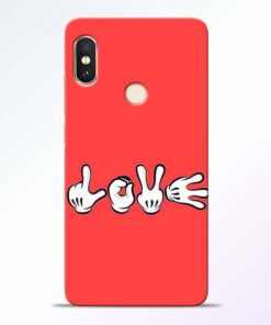 Love Symbol Redmi Note 5 Pro Mobile Cover