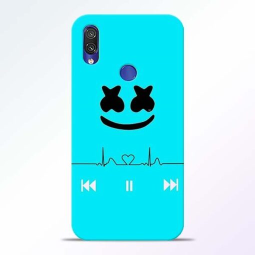 Marshmello Song Redmi Note 7 Pro Mobile Cover