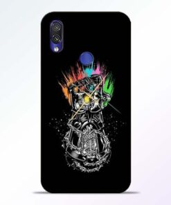 Thanos Hand Redmi Note 7 Pro Mobile Cover