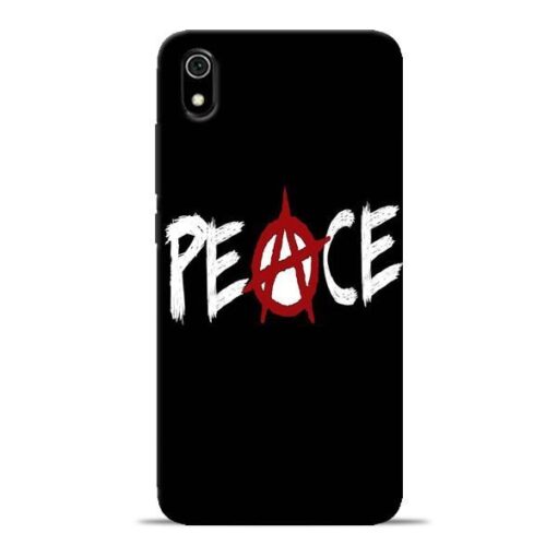 White Peace Redmi 7A Mobile Cover