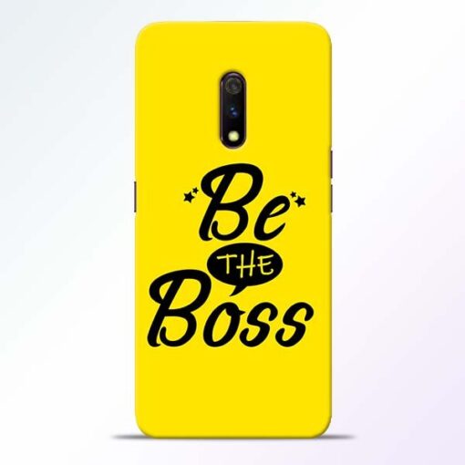 Be The Boss Realme X Mobile Cover