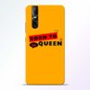 Born to Queen Vivo V15 Pro Mobile Cover