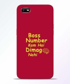 Boss Number Oppo A1K Mobile Cover