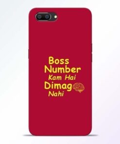 Boss Number Realme C1 Mobile Cover