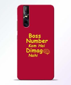 Boss Number Vivo V15 Pro Mobile Cover