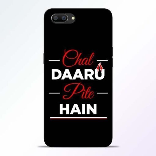 Chal Daru Pite H Realme C1 Mobile Cover