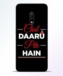 Chal Daru Pite H Realme X Mobile Cover