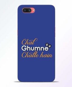 Chal Ghumne Oppo A3S Mobile Cover