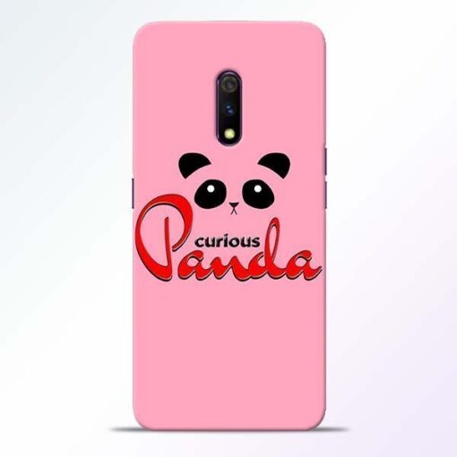 Curious Panda Realme X Mobile Cover