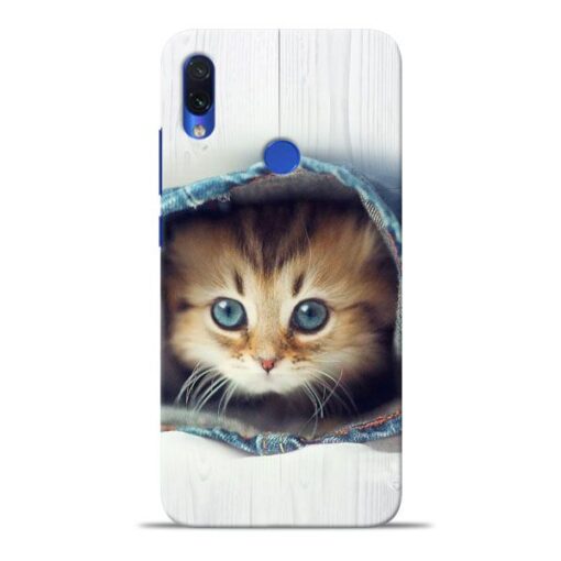 Cute Cat Redmi Note 7S Mobile Cover