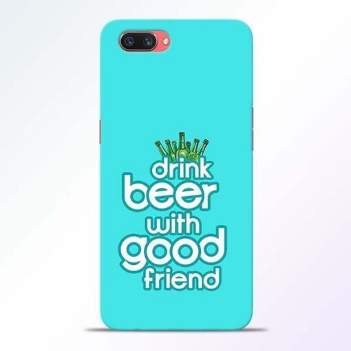 Drink Beer Oppo A3S Mobile Cover