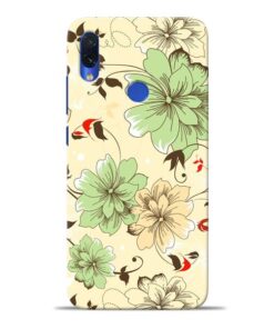 Floral Design Redmi Note 7S Mobile Cover