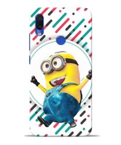 Happy Minion Redmi Note 7S Mobile Cover