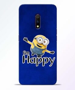 I am Happy Minion Realme X Mobile Cover