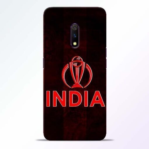 India Worldcup Realme X Mobile Cover