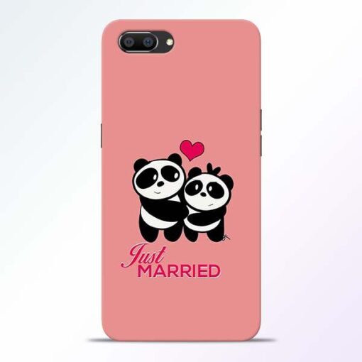 Just Married Realme C1 Mobile Cover