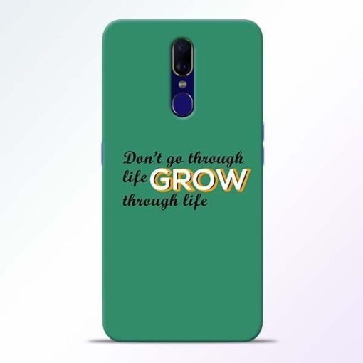 Life Grow Oppo F11 Mobile Cover