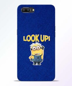 Look Up Minion Realme C1 Mobile Cover