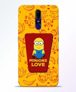 Minions Love Oppo F11 Mobile Cover
