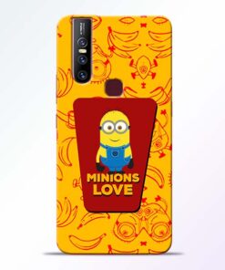 Minions Love Vivo V15 Mobile Cover