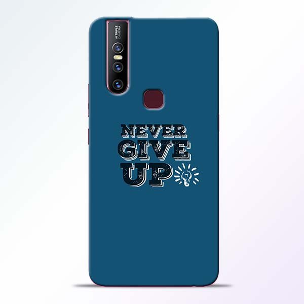 Never Give Up Vivo V15 Mobile Cover 1 Never Give Up Vivo V15 Mobile Cover