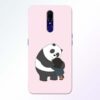 Panda Close Hug Oppo F11 Mobile Cover