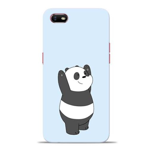 Panda Hands Up Oppo A1K Mobile Cover