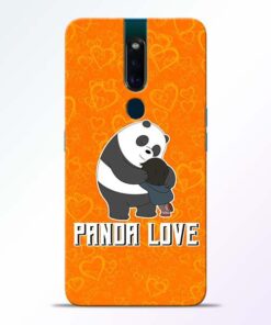 Panda Love Oppo F11 Pro Mobile Cover