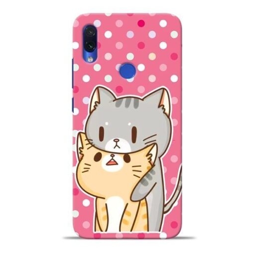 Pretty Cat Redmi Note 7S Mobile Cover