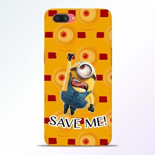 Save Minion Oppo A3S Mobile Cover