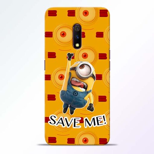 Save Minion Realme X Mobile Cover