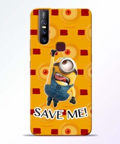 Save Minion Vivo V15 Mobile Cover