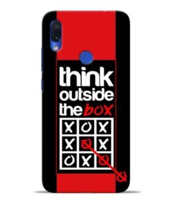 Think Outside Redmi Note 7S Mobile Cover