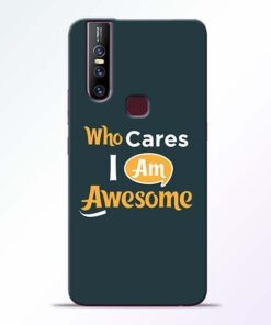 Who Cares Vivo V15 Mobile Cover