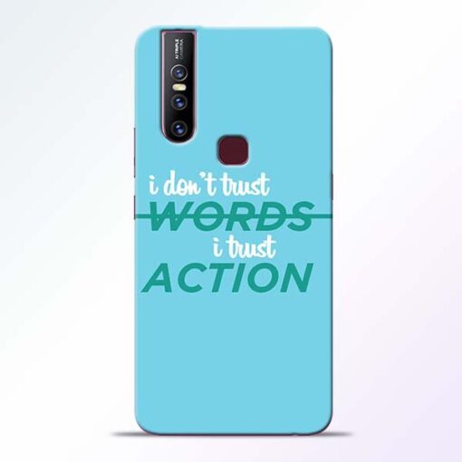 Words Action Vivo V15 Mobile Cover