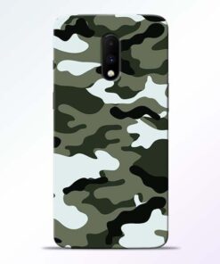 Army Camo OnePlus 7 Mobile Cover