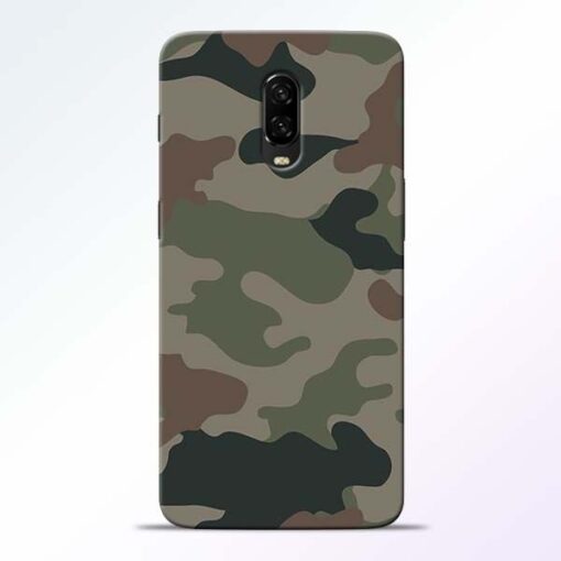 Army Camouflage OnePlus 6T Mobile Cover