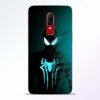 Black Spiderman OnePlus 6 Mobile Cover
