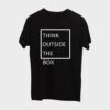 Think Outside T-shirt for Men - Black