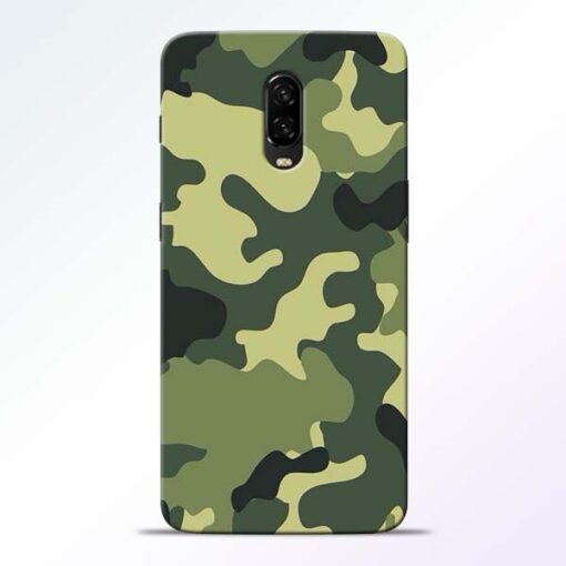 Camouflage OnePlus 6T Mobile Cover