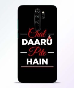 Chal Daru Pite H Redmi Note 8 Pro Mobile Cover
