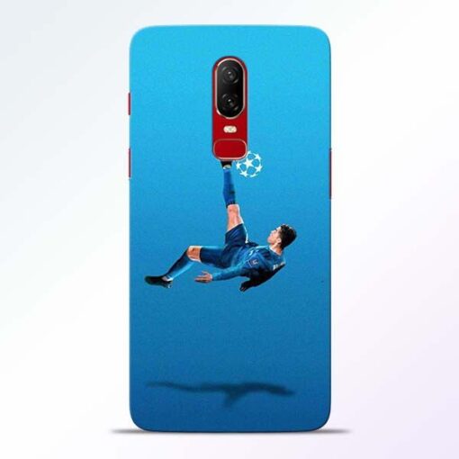 Football Kick OnePlus 6 Mobile Cover