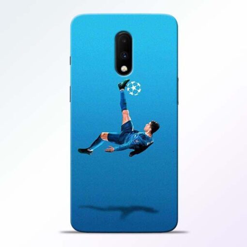 Football Kick OnePlus 7 Mobile Cover