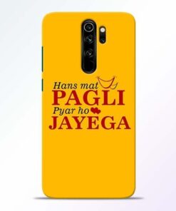 Hans Mat Pagli Redmi Note 8 Pro Mobile Cover