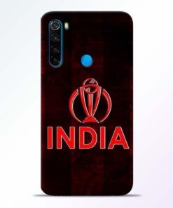 India Worldcup Xiaomi Redmi Note 8 Mobile Cover