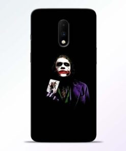 Joker Card OnePlus 7 Mobile Cover