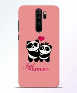Just Married Redmi Note 8 Pro Mobile Cover