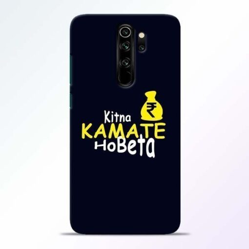 Kitna Kamate Ho Redmi Note 8 Pro Mobile Cover