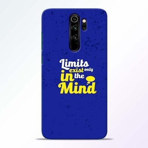 Limits Exist Redmi Note 8 Pro Mobile Cover
